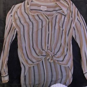 american eagle stylish flannel with long back